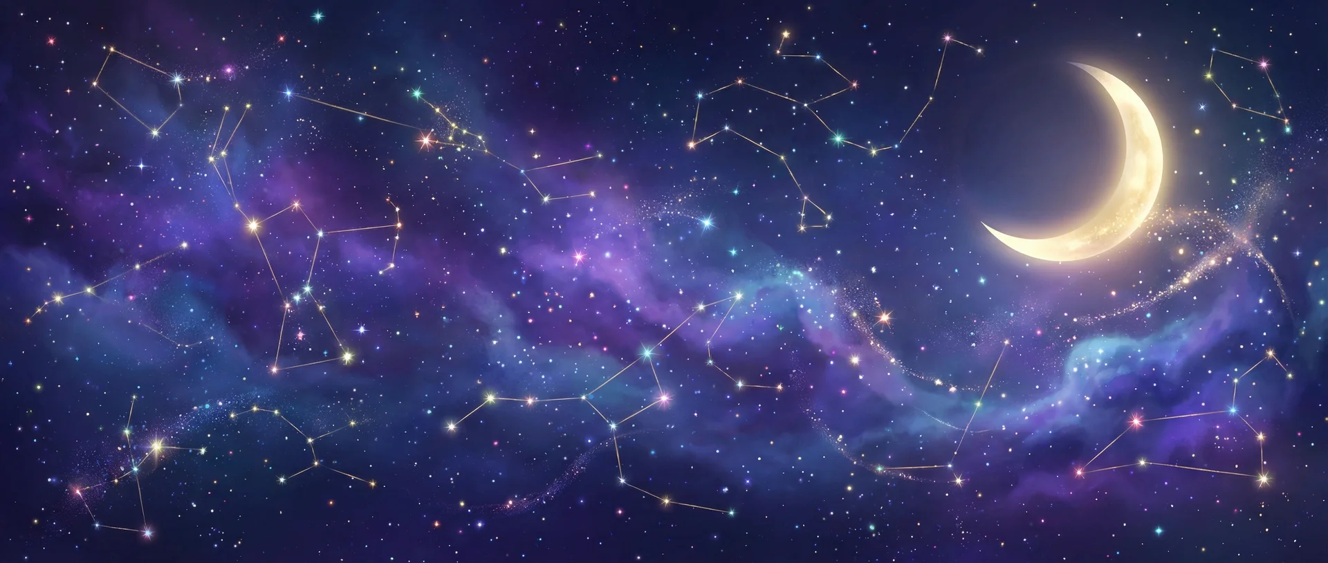 星空背景 - 曙光泰剧 | 每日星座运势与塔罗占卜